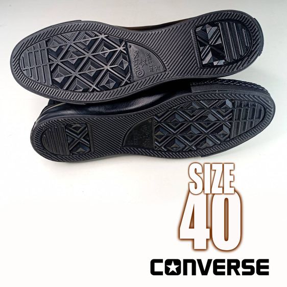 รองเท้าผ้าใบ CONVERSE สีดำ No.41 ใหม่ รูปที่ 9