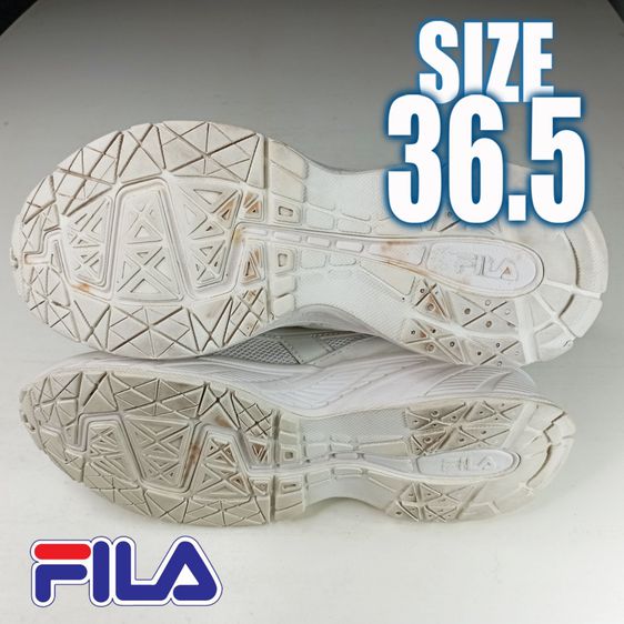 รองเท้าผ้าใบ FILA สีขาวครีม No.36.5 มือสอง สภาพดี รูปที่ 11