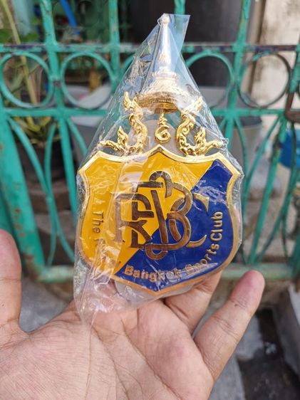 ป้ายโลโก้ติดกระจังหน้ารถ ราชกรีฑาสโมสร The Royal Bangkok Sports Club Car Badge รูปที่ 2