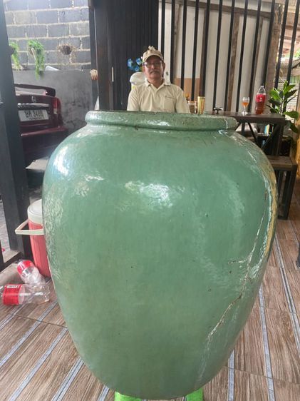 ขายโอ่งโบราณเขียวไข่กาสมบัติประจำตระกูล เพียง 15,900 บาทครับ รูปที่ 9