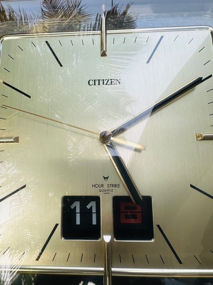 vintage Citizen Hour Strike day-date flip Japan รูปที่ 2
