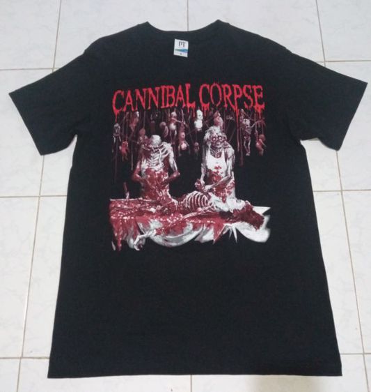 เสื้อวง Cannibal Corpse ไซร์ M ทรงสวยสภาพใหม่ รูปที่ 2