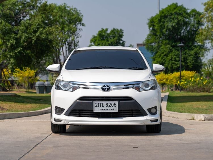 Toyota Vios 2013 1.5 G Sedan เบนซิน ไม่ติดแก๊ส เกียร์อัตโนมัติ ขาว รูปที่ 2
