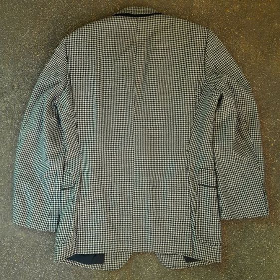 สูทแจ็คเก็ตลำลอง
Vaso by Crown
Classic Tweed wool black with beige houndstooth sport suit jacket
made in Japan
🎌🎌🎌 รูปที่ 9