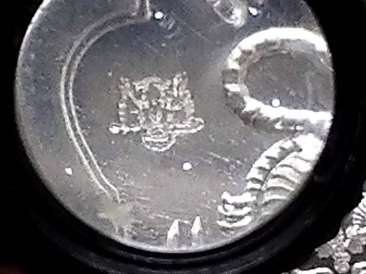 เหรียญเสมาเสือคาบดาบ 3 (แจกยกลัง) ตอกพิเศษ เนื้อเงินไม่ตัดปีก ตอก 9 รอบ ลงยาแดง หลังเสือคู่ หลวงพ่อพัฒน์ วัดห้วยด้วน โคท 245 รูปที่ 5