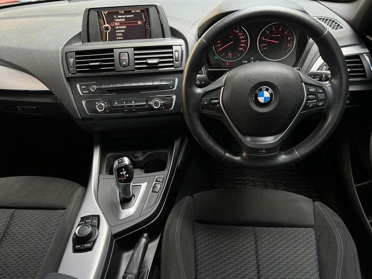 BMW Series 1 2014 116i Sedan เบนซิน ไม่ติดแก๊ส เกียร์อัตโนมัติ ส้ม รูปที่ 4