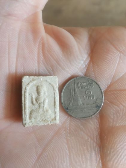 พระผงผสมว่านพิมพ์เล็ก(พระพิมพ์พระนางกวักพิมพ์เล็ก(เนื้อขาว)(วัดนินสุขารามวรวิหาร)(จังหวัดกรุงเทพมหานคร))พระบ้านพระเครื่องรางของมงคล รูปที่ 14