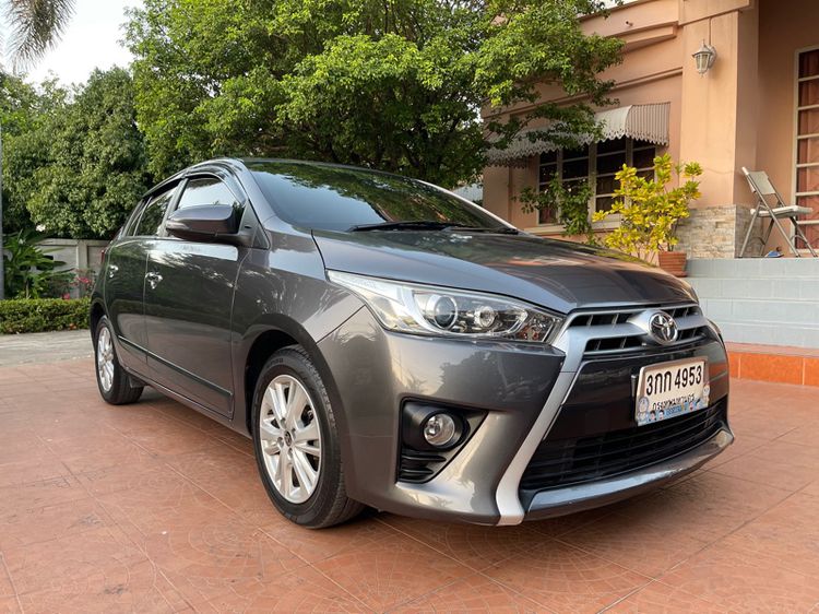 Toyota Yaris 2014 1.2 G Sedan เบนซิน ไม่ติดแก๊ส เกียร์อัตโนมัติ เทา