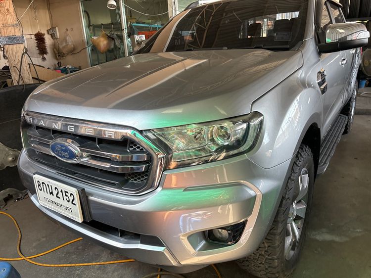 Ford Ranger 2019 2.0 Limited 4WD Pickup ดีเซล ไม่ติดแก๊ส เกียร์อัตโนมัติ เทา