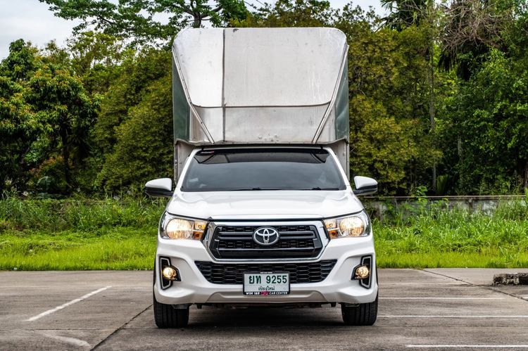 Toyota Hilux Revo 2019 2.4 J Pickup ดีเซล ไม่ติดแก๊ส เกียร์ธรรมดา ขาว รูปที่ 2