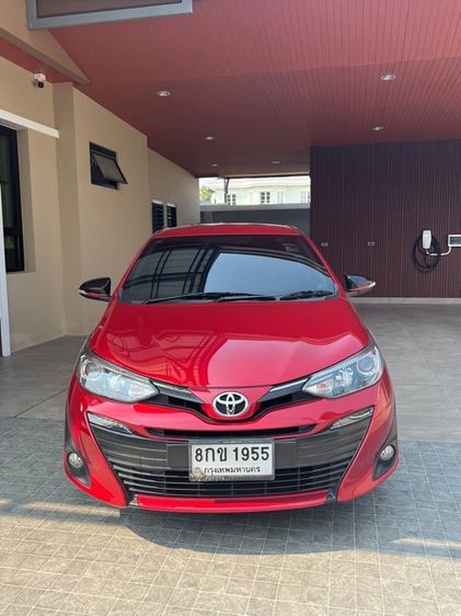 Toyota Yaris ATIV 2018 1.2 S Sedan เบนซิน ไม่ติดแก๊ส เกียร์อัตโนมัติ แดง