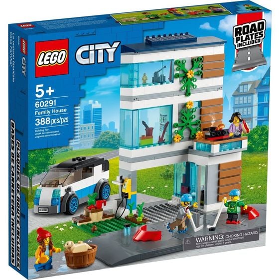 ตัวต่อ เลโก้ จิ้กซอว์ LEGO City Family House 60291 ของแท้ มือ1 ราคาพิเศษ