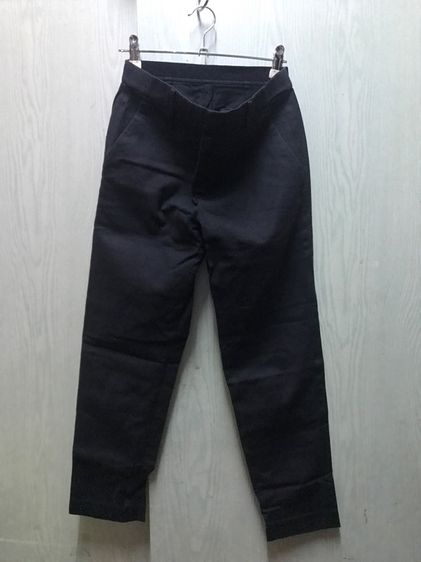 ❤️ UNIQLO กางเกงสีดำผ้าcotton  รูปที่ 4
