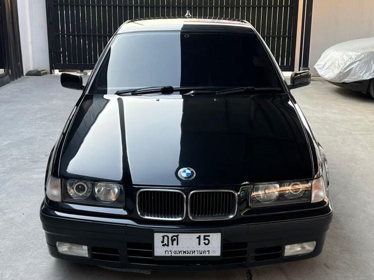 BMW Series 3 1996 316i Sedan เบนซิน ไม่ติดแก๊ส เกียร์อัตโนมัติ ดำ รูปที่ 2