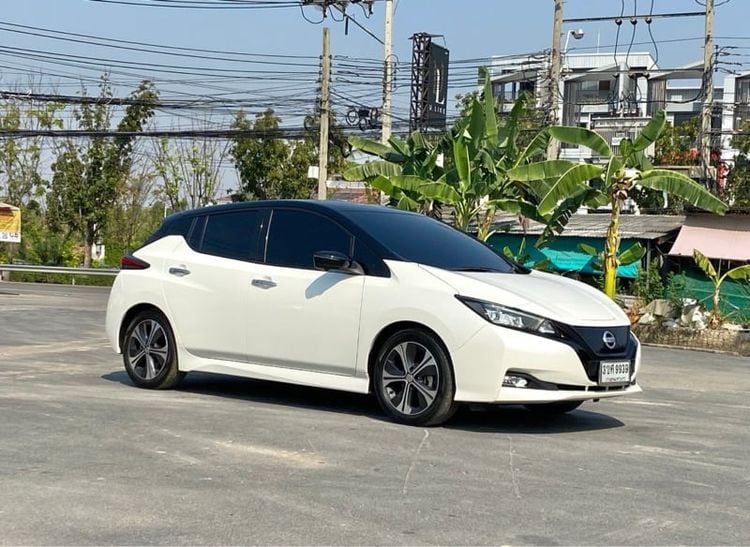 Nissan Leaf 2021 รุ่นย่อยอื่นๆ Sedan เบนซิน ไม่ติดแก๊ส เกียร์อัตโนมัติ ขาว รูปที่ 1