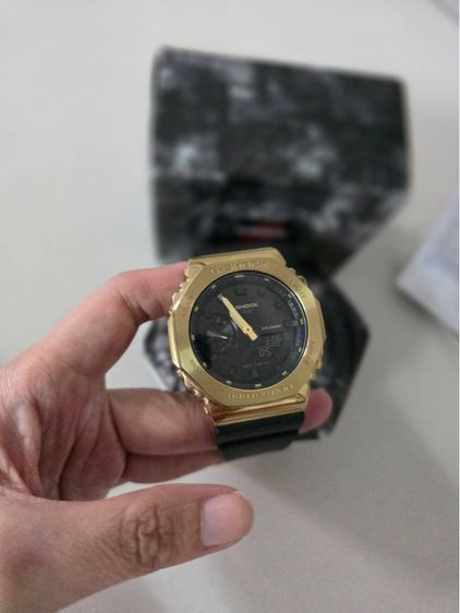 นาฬิกาCasio G-Shock GM-2100G สีทอง รูปที่ 6