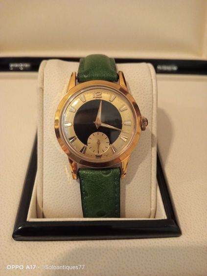 นาฬิกาไขลานจากเบลเยี่ยม ขาสิงห์ ทองตันๆ สภาพดีมาก รูปที่ 1