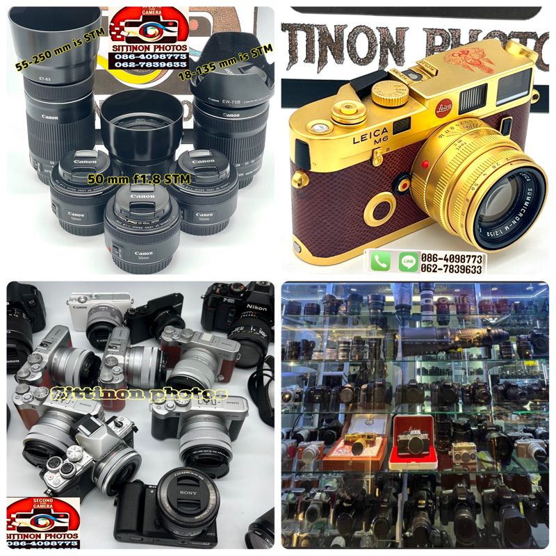 รับซื้อกล้องมือสอง0864098773 กล้องดิจิตอล Fujiflim Canon nikon Leica Sony  ทุกรุ่น รูปที่ 4