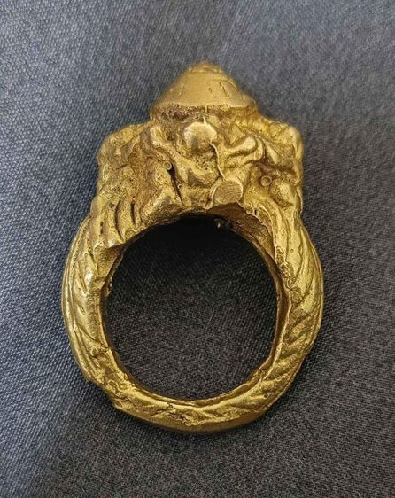 แหวนโบราณทวาราวดี สีทองอร่าม เก่ามาก ถึงยุค หายาก น่าสะสม รูปที่ 2