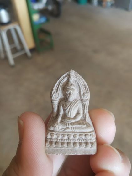 พระเนื้อผงผสมว่าน(พระพิมพ์พระพุทธชินราชใบเสมาหลังลายผ้าตอกโค๊ตยันต์อุใต้ฐาน(ออกวัดพระศรีรัตนมหาธาตุวรวิหาร)(พิษณุโลก))พระเครื่องรางของมงคล รูปที่ 3