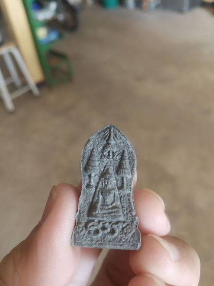 พระเนื้อผงผสมว่าน(พระพิมพ์รูปเหมือนพระหลวงพ่อโต(วัดป่าเลไลย์)(จังหวัดสุพรรณบุรี)(พิมพ์ย้อนยุค2515))พระบ้านพระเครื่องรางของมงคล รูปที่ 6