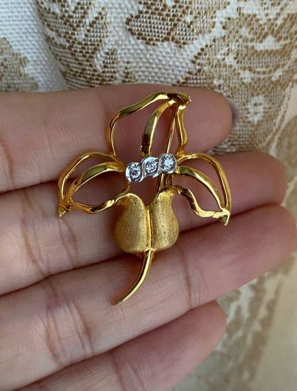Orchid Brooch  รูปที่ 2