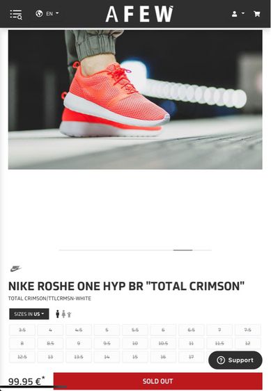 รองเท้า Nike Sz.12us46eu30cm รุ่นRoshe One Hyp Br สีส้มแสด ใหม่มือ1ป้ายห้อย สภาพสวย ไม่ขาดซ่อม ใส่วิ่งเดินเที่ยวได้  รูปที่ 18