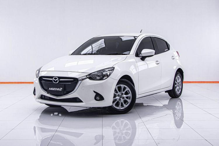Mazda Mazda 2 2016 1.3 High Plus Sedan เบนซิน ไม่ติดแก๊ส เกียร์อัตโนมัติ ขาว รูปที่ 4