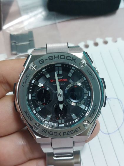 เงิน ขาย Casio G-Shock GST-W110D-1AJF Multi-Band Solar 