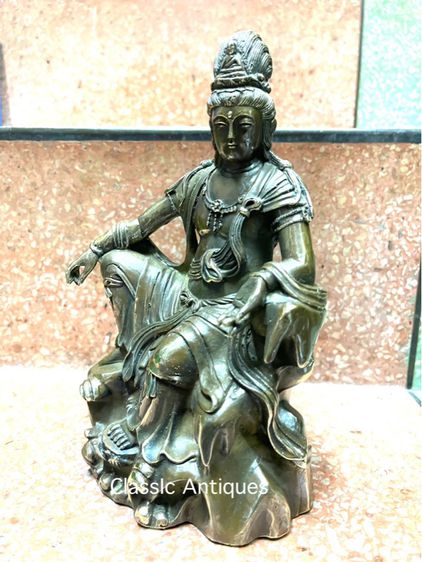 เจ้าแม่กวนอิม ทองเหลืองA1 รูปที่ 2