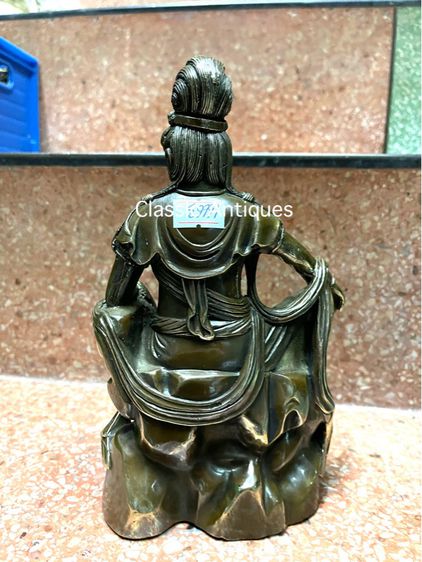 เจ้าแม่กวนอิม ทองเหลืองA1 รูปที่ 4