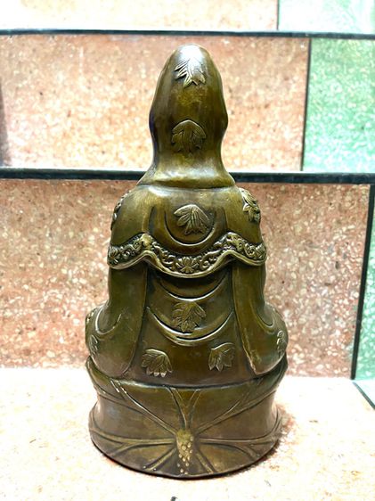 เจ้าแม่กวนอิม ทองเหลืองA5 รูปที่ 3