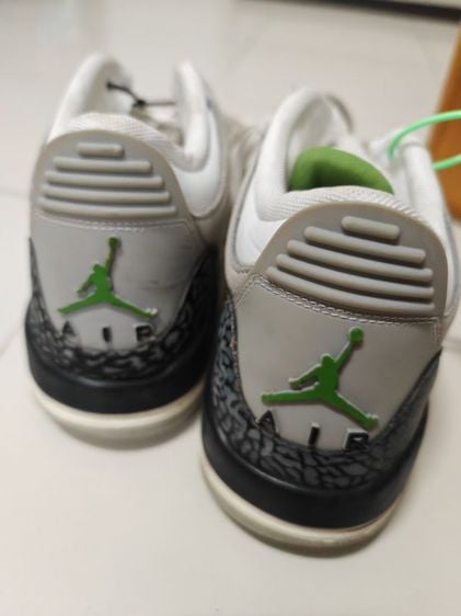 แท้ 💯 Air Jordan 3 Retro Chlorophyll size 43 ขนาด 27.5 cm  รูปที่ 10