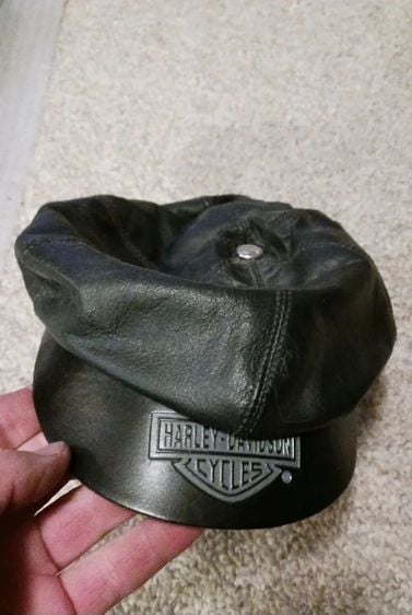 หมวกและหมวกแก๊ป หมวก Vtg Harley Davidson Newsboy cabbi 🇺🇸