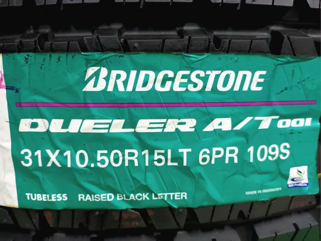 Bridgestone AT 31×10.5R15 ปี22 ยางใหม่ค้างปี ประกันบวม 2 ปี ใส่ฟรี-ส่งฟรี(เก็บเงินปลายทาง)ชุดละ 13990.-NET รูปที่ 3