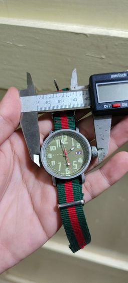 Giordano Khaki Green Strap Unisex
Sports Calendar Watch 1035-4
แท้ มือสอง  ใช้งานปกติ ขนาด 38มิล
สายไม่เดิมครับ 
ถ่านเปลี่ยนใหม่แล้วใช้ได้ รูปที่ 7