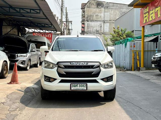 Isuzu D-MAX 2020 3.0 S 4WD Pickup ดีเซล ไม่ติดแก๊ส เกียร์ธรรมดา ขาว รูปที่ 4