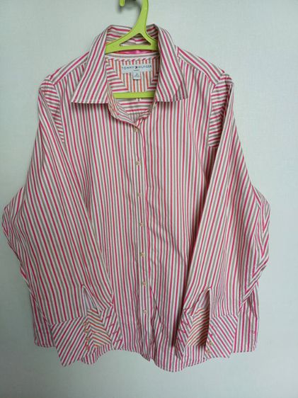 Tommy Hilfiger Women Shirt  Size 22
Made in Hong Kong วินเทจ รูปที่ 3