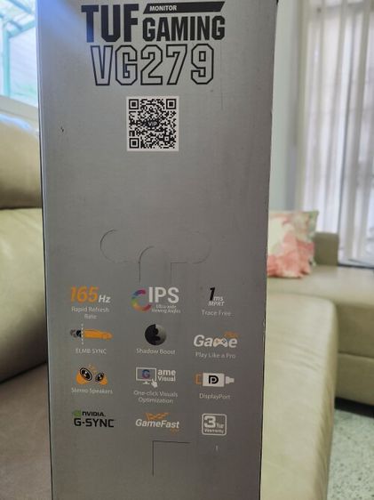 ขาย Asus TUF Gaming 27 นิ้ว Full HD IPS (165Hz.) G-Sync ประกันถึง 2026 รูปที่ 2