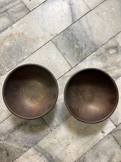 ชาม ทองเหลืองถมปัด สะสม รูปที่ 14