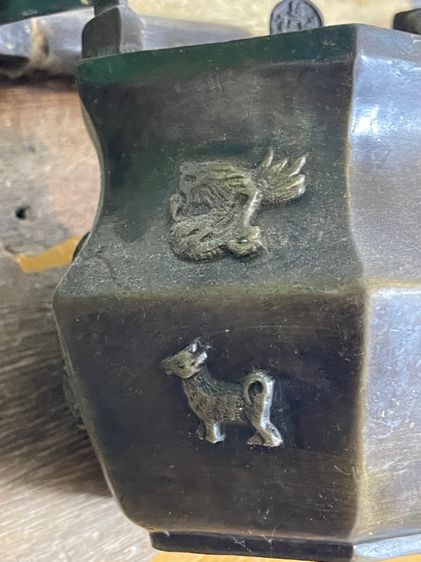 กาน้ำชา 12นักษัตรทองเหลืองสะสม รูปที่ 12