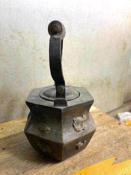 กาน้ำชา 12นักษัตรทองเหลืองสะสม รูปที่ 5