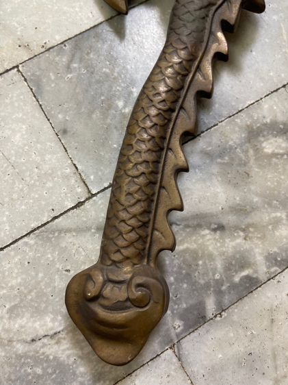 ขวาน มังกร ทองเหลืองสะสม A2 รูปที่ 9