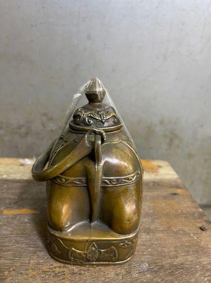 กาน้ำชา ช้างทองเหลือง รูปที่ 6