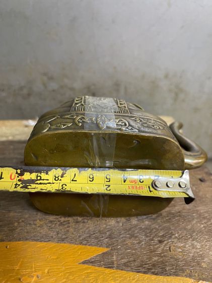 กาน้ำชา ช้างทองเหลือง รูปที่ 9