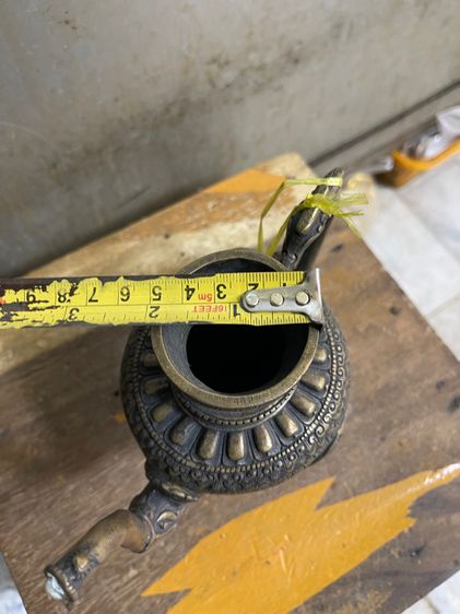 กาน้ำชาทองเหลือง สะสมB3 รูปที่ 12