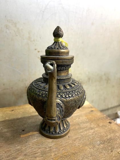 กาน้ำชาทองเหลือง สะสมB3 รูปที่ 11