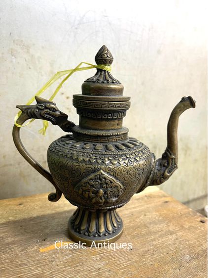 กาน้ำชาทองเหลือง สะสมB3 รูปที่ 3