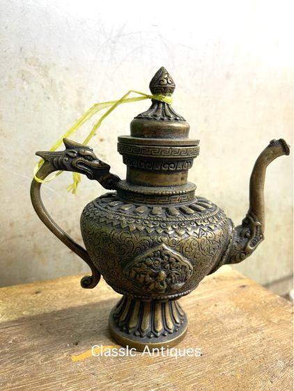 กาน้ำชาทองเหลือง สะสมB3 รูปที่ 2