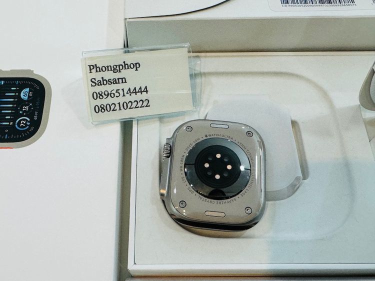 Apple watch Ultra 2 รุ่นล่าสุด 49mm Titanium Starlight  Alpine Loop  สภาพใหม่ ประกันศูนย์ไทย  26500 บาท รูปที่ 5
